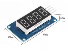 TM1637 LED Display Module For Arduino 7 Segment 4 Bits 0.36Inch Clock RED Anode Digital Tube Four Serial Driver Board Pack – KSH 300 at HIMA TRONICS Mombasa – Quality electronics in Kenya