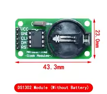 DS1302 Precision RTC Real Time Clock Memory Module For Arduino new original – KSH 300 at HIMA TRONICS Mombasa – Quality electronics in Kenya