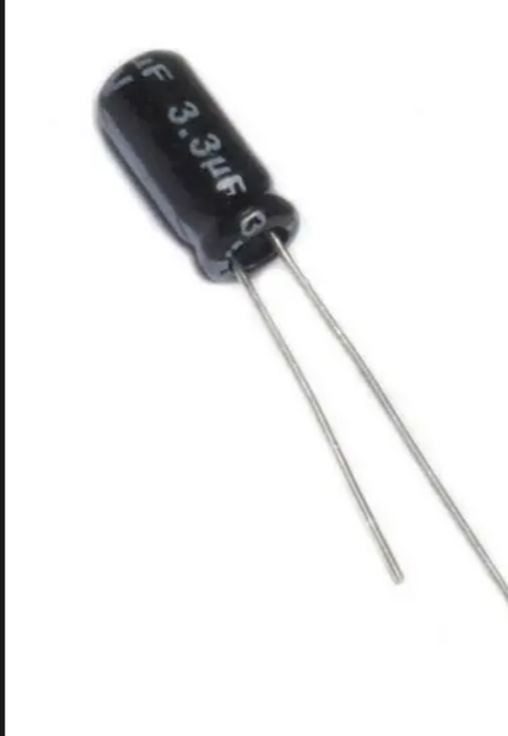 3.3uf 50v Aluminum Electrolytic Capacitor – KSH 20 at HIMA TRONICS Mombasa – Quality electronics in Kenya