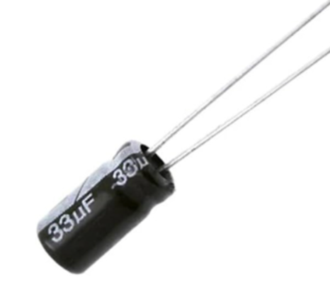 33UF 16V Aluminum Electrolytic Capacitor – KSH 20 at HIMA TRONICS Mombasa – Quality electronics in Kenya