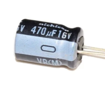 470uf 16v Aluminum Electrolytic Capacitor – KSH 20 at HIMA TRONICS Mombasa – Quality electronics in Kenya