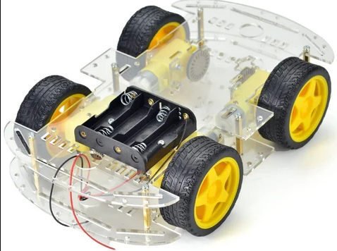 4 Wheel Robot Car chassis Kit – Dual Chassis – KSH 2,000 at HIMA TRONICS Mombasa – Quality electronics in Kenya
