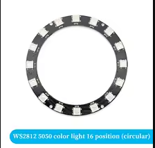 5V  16 BITS WS2812 5050 RGB LED Ring Lamp Light + Integrated Drivers For Arduino Diy – KSH 200 at HIMA TRONICS Mombasa – Quality electronics in Kenya