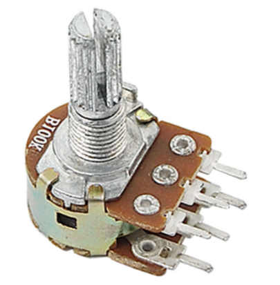 WH148 Carbon Film Potentiometer  6PIN  B100K – KSH 40 at HIMA TRONICS Mombasa – Quality electronics in Kenya