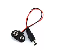 9V DC Battery Power Cable Plug Clip Barrel Jack Connector for Arduino DIY I T type – KSH 30 at HIMA TRONICS Mombasa – Quality electronics in Kenya
