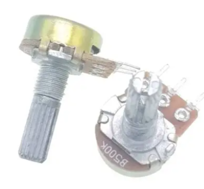 WH148 Carbon Film Potentiometer  3PIN  B500K – KSH 40 at HIMA TRONICS Mombasa – Quality electronics in Kenya