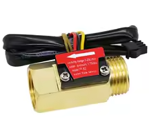 BSP G1/2" Hall Flow Sensor Turbine Meter 1-25L/min Turbine Flow Meter Water Flow Sensor – KSH 2,100 at HIMA TRONICS Mombasa – Quality electronics in Kenya