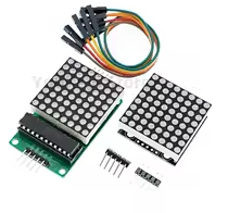 MAX7219 8*8 Dot Matrix Module Red Light Microcontroller Module Display Module MCU LED Display Control Module For Arduino 5V – KSH 350 at HIMA TRONICS Mombasa – Quality electronics in Kenya