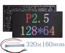 P2.5 Indoor High Resolution Full Color 320*160mm LED Matrix Display Module 128x64 Pixel RGB Screen Display panel – KSH 2,500 at HIMA TRONICS Mombasa – Quality electronics in Kenya