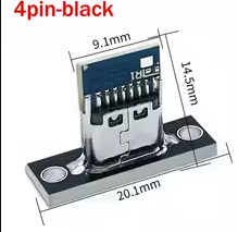 Type-C 4Pin Waterproof Strip Line Of Solder Joint Female Connector Jack Charging Port USB Socket Connector – KSH 100 at HIMA TRONICS Mombasa – Quality electronics in Kenya