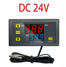 W3230 Mini Digital Temperature Controller  24VThermostat Regulator Heating Cooling Control Thermoregulator With Sensor – KSH 700 at HIMA TRONICS Mombasa – Quality electronics in Kenya