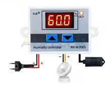 XH-W3005 W3005  220V AC  10A Digital Humidity Controller Hygrometer Control Switch 0~99%RH Hygrostat w/ Humidity Sensor – KSH 2,000 at HIMA TRONICS Mombasa – Quality electronics in Kenya