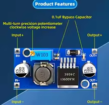 XL6009 DC-DC Buck Converter Buck Boost Voltage Power Supply Switch Module 4A 400KHz Adjustable 3.8-30V to 1.25-35V – KSH 400 at HIMA TRONICS Mombasa – Quality electronics in Kenya